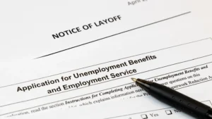 ob layoff notice and application for unemployment insurance benefits