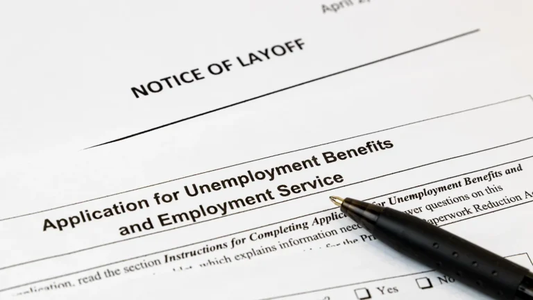 ob layoff notice and application for unemployment insurance benefits